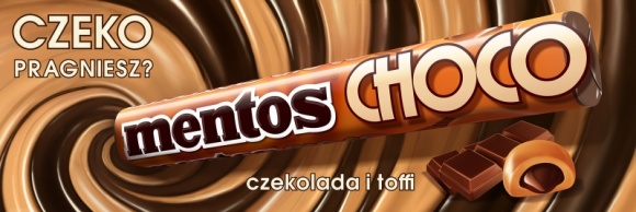 Pierwsza kampania Mentos Choco od Walk (wideo) BIZNES, Media i PR - Ruszyła kampania reklamowa cukierków Mentos Choco. Za przygotowanie i realizację akcji pod hasłem ?Czeko pragniesz? odpowiada agencja Walk Creative. Działania są prowadzone w telewizji, internecie oraz na outdoorze.