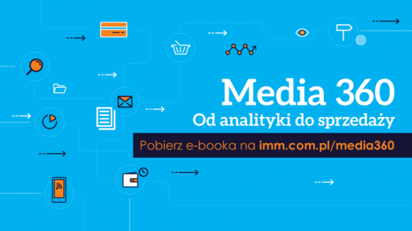 ?Media 360 ? od analityki do sprzedaży? BIZNES, Media i PR - Jeden skuteczny sposób na sukces marki nie istnieje, ale z kilku sprawdzonych narzędzi i można stworzyć już solidną bazę dla naszych założeń komunikacyjnych i sprzedażowych. O tym, jak wykorzystać do tego wiedzę z mediów, mówi poradnik IMM ?Media360 ? od analityki do sprzedaży?.