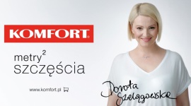 Komfort z Dorotą Szelągowską BIZNES, Media i PR - Marka Komfort rozpoczęła współpracę z Dorotą Szelągowską. Dziennikarka i projektantka wnętrz wystąpi w kampanii reklamowej oraz pełnić będzie rolę doradcy i ambasadora marki. To kolejny krok w procesie odświeżania wizerunku Komfortu.