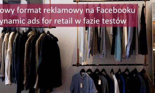 Facebook testuje format reklamowy dla sklepów stacjonarnych