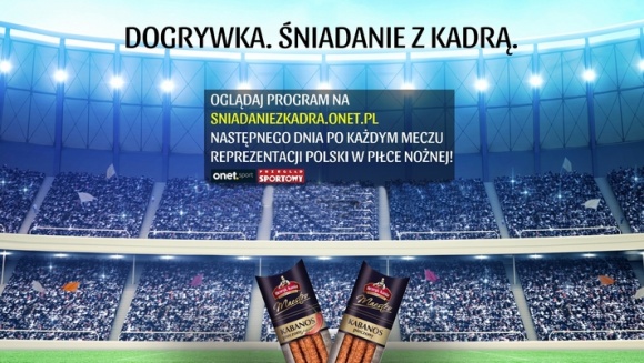 Henryk Kania kibicuje polskim piłkarzom BIZNES, Media i PR - Zakłady Mięsne Henryk Kania S.A. rozpoczęły kampanię reklamową na łamach portalu Onet.pl i ?Przeglądu Sportowego?. Firma promuje swoje produkty, a zaczęła od kabanosów.