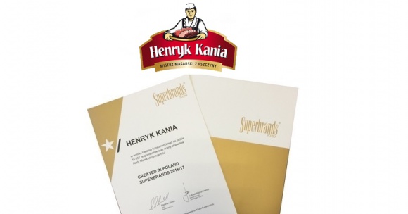 Created in Poland Superbrands 2016/17 dla ZM Kania!