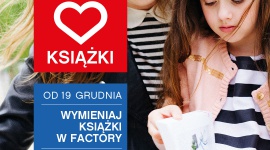Cały Wrocław czyta w Factory Książka, LIFESTYLE - Już 19 grudnia Factory dołączy do akcji ?Cały Wrocław czyta?. Tego dnia pojawi się tam kolejny punkt book crossingu, który uzupełni sieć tworzoną w stolicy Dolnego Śląska