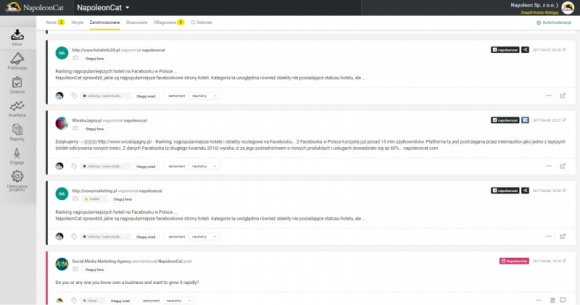 Monitoring Brand24 dostępny w NapoleonCat