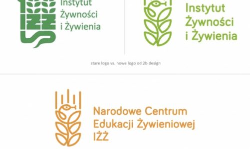 Odświeżona identyfikacja Instytutu Żywienia i Żywności od 2b design