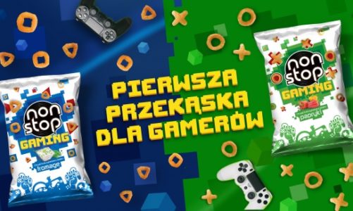 Non Stop Gaming ? chrupki w kształcie przycisków gamepada