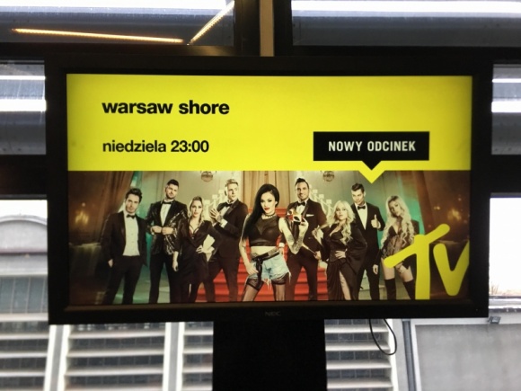 Synergic z nową kampanią dla MTV Polska z użyciem nośników operatora MoveTV BIZNES, Media i PR - Synergic, specjalista rozwiązań reklamy OOH realizuje kolejną kampanię dla MTV Polska promującą nowy sezon Warsaw Shore ? Ekipa z Warszawy z użyciem nośników LCD w klubach sportowych.