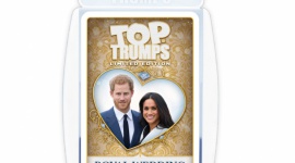 Meghan Markle i książę Harry na kartach Top Trumps Gwiazdy, LIFESTYLE - Brytyjczycy oszaleli na punkcie Royal Wedding, w którym w ?rolach głównych? wystąpią już niebawem Meghan Markle i Prince Harry. Specjalnie z tej okazji powstała limitowana edycja kart Top Trumps, wydana przez Winning Moves.