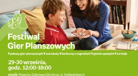 Festiwal Gier Planszowych w Empiku Pogoria BIZNES, Kultura - Premiery i nowości, hity sezonu i absolutne klasyki ? setki planszówek będzie można przetestować uczestnicząc w niejednej rozgrywce podczas Festiwalu Gier Planszowych 29 i 30 września w Empiku w CH Pogoria w Dąbrowie Górniczej! Czekamy na Was od godziny 12:00 do 18:00.