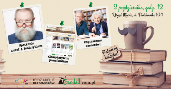 Podziel się książką ? zbieramy literaturę dla seniorów! Książka, LIFESTYLE - Już 2 października rusza projekt łódzkiej księgarni internetowej Gandalf.com.pl. Akcja polega na zbieraniu książek dla osób starszych, które nie mają możliwości zakupienia ulubionych tytułów.