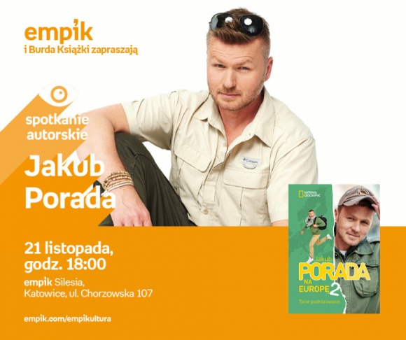 Jakub Porada w katowickim salonie Empik Silesia