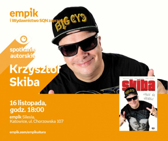 Krzysztof Skiba ? Spotkanie autorskie w Katowicach