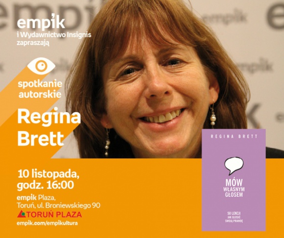 Regina Brett | Empik Plaza Książka, LIFESTYLE - spotkanie autorskie
