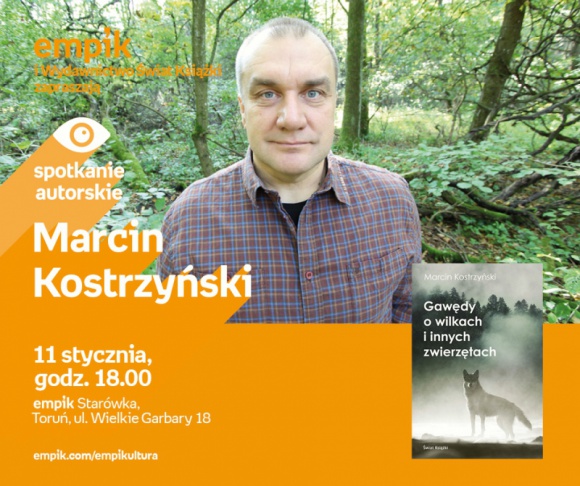 Marcin Kostrzyński | Empik Toruń Starówka Książka, LIFESTYLE - spotkanie autorskie