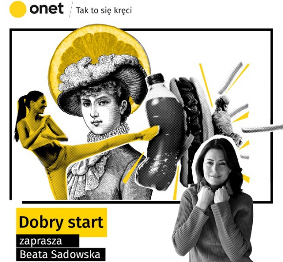 ?Dobry start? nowy program Beaty Sadowskiej od 7 marca w Onecie Gwiazdy, LIFESTYLE - ?Dobry start? otwiera wiosenną ramówkę Onetu i jest pierwszym programem Beaty Sadowskiej po jej powrocie do mediów. Prowadząca w nowym programie podzieli się wskazówkami na temat zdrowego trybu życia, dobrej kondycji oraz tzw. slow life.
