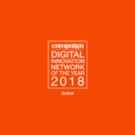 Isobar z tytułem "EMEA Digital Innovation Network of the year 2018" Campaign