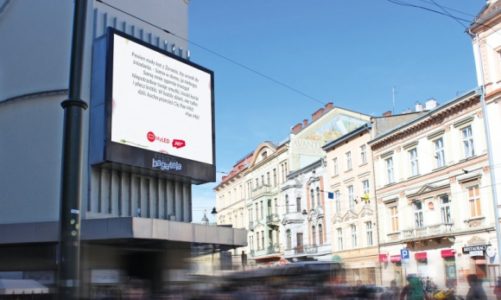 Życzenia na cyfrowym ekranie, czyli o digitalowej akcji OOH od Jet Line