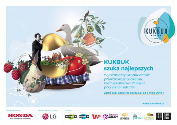 Ruszyła 3. edycja konkursu ?KUKBUK Poleca ? odkrywamy dobra lokalne?! BIZNES, Media i PR - ?KUKBUK Poleca? to certyfikat jakości przyznawany przez magazyn kulturalno-kulinarny KUKBUK godnym zaufania producentom za rzetelność, zaangażowanie i pasję, dzięki którym powstają wyjątkowe produkty i miejsca.