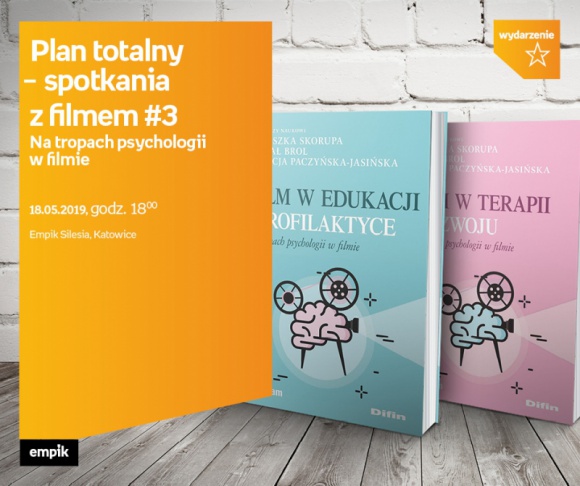 Plan totalny ? spotkania z filmem # 3 Na tropach psychologii w filmie Film, LIFESTYLE - 18 czerwca w salonie Empik Silesia pasjonaci kina i psychologii spotkają się, aby porozmawiać o roli filmu we współczesnym świecie.