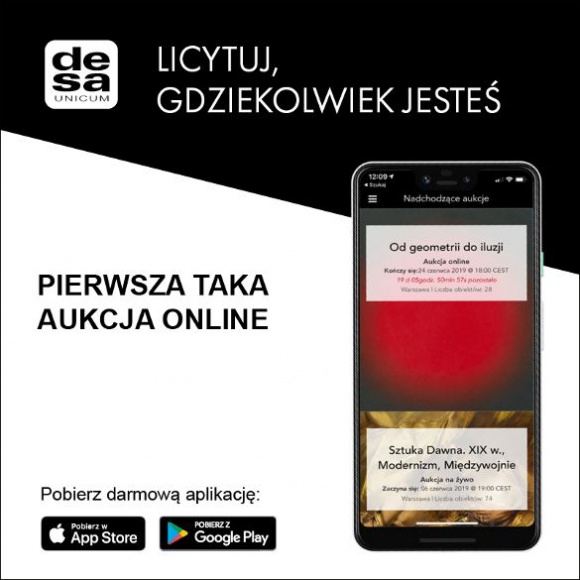 Nowy rozdział rynku sztuki w Polsce BIZNES, Kultura - Blisko 3 miliony złotych ? tyle łącznie warte są prace wystawione na aukcji online Od geometrii do iluzji. Tym samym już dziś wiemy, że będzie to rekordowa aukcja online w Polsce.