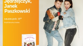 Joanna Jędrzejczyk, Janek Paszkowski - spotkanie autorskie Książka, LIFESTYLE - Joanna Jędrzejczyk i Jan Paszkowski promują swoją książkę ?Jedz, śmiej się i walcz? .