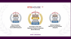 RTB House z trzema nagrodami Stevie? Awards BIZNES, Media i PR - 