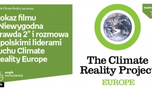 Pokaz filmu ?Niewygodna prawda 2? i rozmowa z liderami ruchu Climate Reality