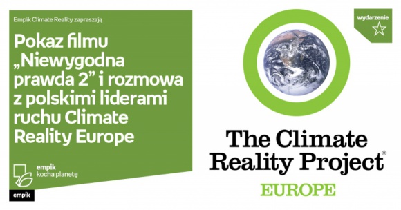 Pokaz filmu ?Niewygodna prawda 2? i rozmowa z liderami ruchu Climate Reality