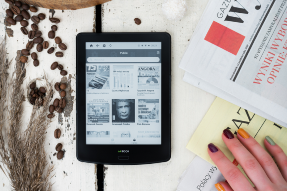 Biblioteka i kiosk z prasą w kieszeni ? aplikacja Publio na czytniki inkBOOK BIZNES, Kultura - Twórcy sklepu internetowego Publio udostępnili wersję aplikacji przeznaczoną do instalowania na czytnikach e-książek inkBOOK.