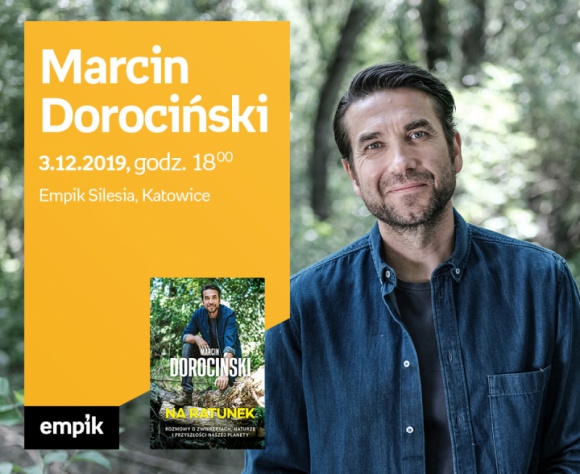 Marcin Dorociński w Empik Silesia BIZNES, Kultura - Marcin Dorociński spotka się z czytelnikami w katowickim Empiku Silesia 3 grudnia o godzinie 18:00.