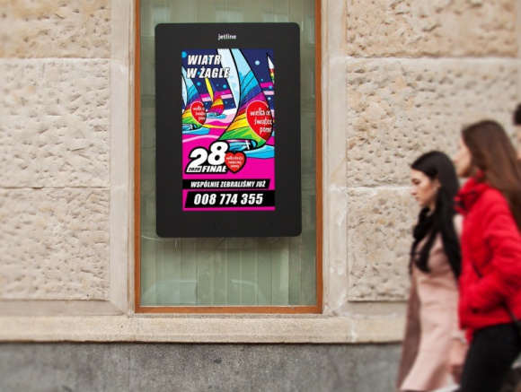 Wielki 28. Finał Wielkiej Orkiestry Świątecznej Pomocy na ekranach DOOH BIZNES, Media i PR - W niedzielę, 12 stycznia 2020 roku, odbył się 28. Finał Wielkiej Orkiestry Świątecznej Pomocy. Zbiórce towarzyszyło hasło ?Wiatr w żagle?, a dzięki niej do szpitali w całej Polsce trafią najnowocześniejsze urządzenia, służące do ratowania życia i zdrowia dzieci.