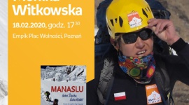 Monika Witkowska, Empik Plac Wolności, Poznań Książka, LIFESTYLE - Zapraszamy na spotkanie z himalaistką, żeglarką i pisarką - podróżniczką, która odwiedziła około 180 krajów świata, zdobyła Koronę Ziemi i trzy ośmiotysięczniki, dwukrotnie opłynęła Przylądek Horn, przeżeglowała przez Pacyfik i Atlantyk oraz pokonała Przejście Północno-Zachodnie.