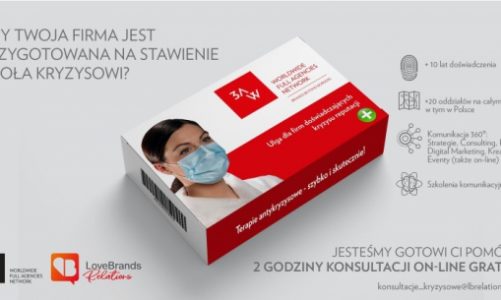 Usługa antykryzysowa-LoveBrands Relations oferuje 2h darmowych konsultacji
