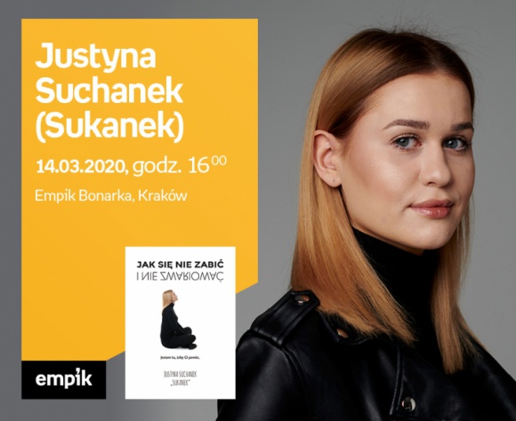 ODWOŁANE - Justyna Suchanek (?Sukanek?) w Empik Bonarka Książka, LIFESTYLE - Justyna Suchanek (?Sukanek?) z wizytą w Empik Bonarka