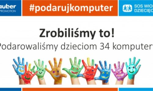 Akcja #podarujkomputer gromadzi potrzebny sprzęt dla dzieci