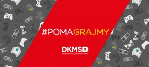 #POMAGRAJMY ? seria podcastów o graniu i pomaganiu Fundacji DKMS