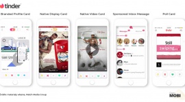 Tinder dla marek BIZNES, Media i PR - Tinder to najpopularniejsza aplikacja randkowa na świecie, która poza kojarzeniem osób w pary, może także połączyć użytkownika z? marką. Do dyspozycji jest pięć formatów, które nawiązują do specyfiki tego medium.
