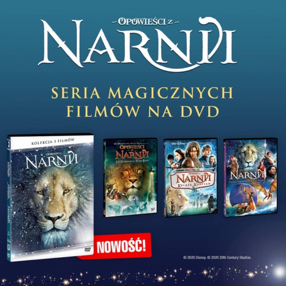 OPOWIEŚCI Z NARNII - Pełna kolekcja na DVD od 9 grudnia! Film, LIFESTYLE - Po raz pierwszy w jednym pakiecie DVD kolekcja trzech magicznych filmów, ekranizacji ponadczasowych powieści C.S. Lewisa.