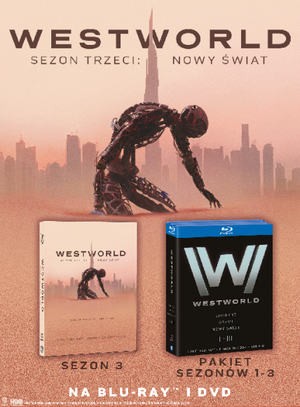 WESTWORLD, SEZON 3 - Premiera na Blu-ray? i DVD już 2 grudnia! Film, LIFESTYLE - Jeden z największych przebojów serialowych ostatnich lat! Zwycięzca dziewięciu nagród Emmy! Produkcja nominowana do czterech Złotych Globów. W rolach głównych: Evan Rachel Wood, Thandie Newton, Jeffrey Wright i Ed Harris.