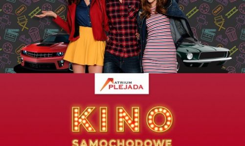 Letnie kino na kółkach w Atrium Plejada